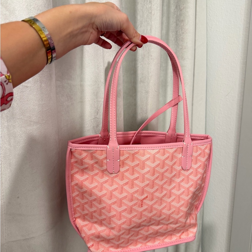 Pink Tote Bag